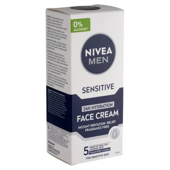 Nivea MEN Sensitive hidratáló arckrém 75 ml Nivea MEN Sensitive hidratáló arckrém 75 ml