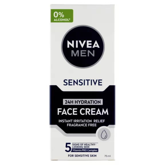 Nivea MEN Sensitive hidratáló arckrém 75 ml Nivea MEN Sensitive hidratáló arckrém 75 ml