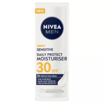 Nivea MEN Sensitive nappali hidratáló arckrém FF30 50 ml