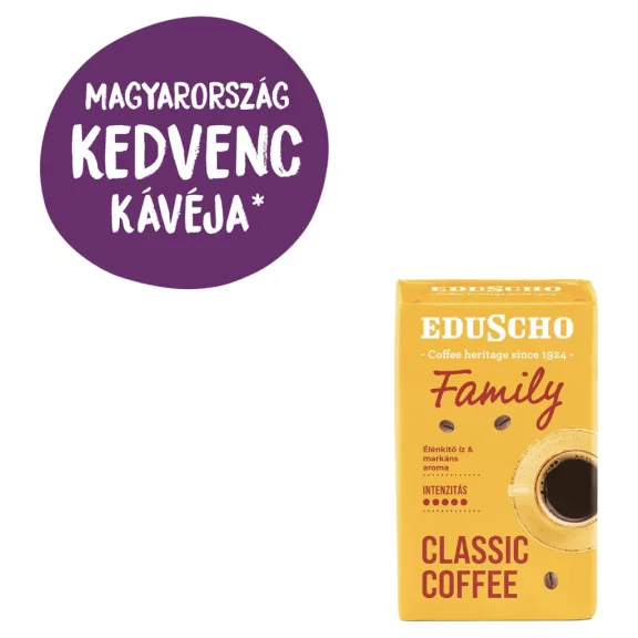 Tchibo Eduscho Family Classic őrölt pörkölt kávé 250 g