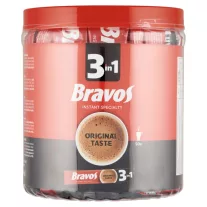   Bravos 3in1 instant azonnal oldódó kávéspecialitás 50 x 17 g (850 g)