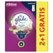   Glade Touch & Fresh Relaxing Zen koncentrált aeroszolos légfrissítő utántöltő 3 x 10 ml (30 ml)