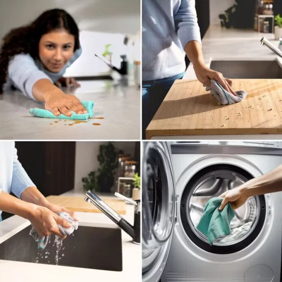 Vileda Pro Clean mikroszálas törlőkendő 2+1 db - Mélytisztító erő a makulátlan otthonért Vileda Pro Clean mikroszálas törlőkendő 2+1 db - Mélytisztító erő a makulátlan otthonért