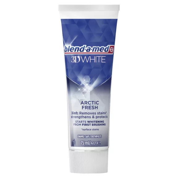 Blend-a-med 3D White Arctic Fresh Fogkrém 75 ml