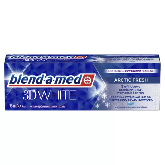 Blend-a-med 3D White Arctic Fresh Fogkrém 75 ml