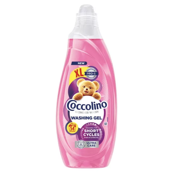 Coccolino Wonder Wash Ultra Care mosószer gyors mosáshoz 54 mosás 2.16 l Coccolino Wonder Wash Ultra Care mosószer gyors mosáshoz 54 mosás 2.16 l