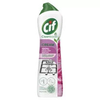   CIF Cleanboost Cream Pink súrolókrém makacs szennyeződésekre 500ml