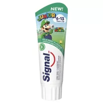   Signal Junior Super Mario enyhe mentás ízű fogkrém 6-13 év 75 ml