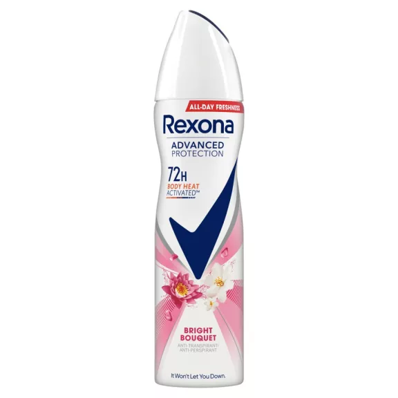 Rexona Advanced Protection Bright Bouquet női izzadásgátló dezodor spray 150 ml Rexona Advanced Protection Bright Bouquet női izzadásgátló dezodor spray 150 ml
