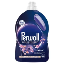 Perwoll Renew Dark Bloom kímélő mosógél 3 l 60 mosás