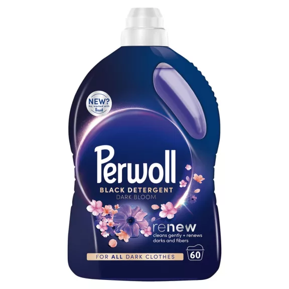 Perwoll Renew Dark Bloom kímélő mosógél 3 l 60 mosás Perwoll Renew Dark Bloom kímélő mosógél 3 l 60 mosás