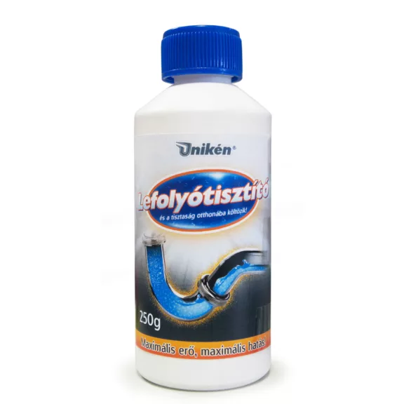 Unikén Lefolyótisztító 250 g Unikén Lefolyótisztító 250 g