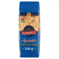 Gyermelyi eperlevél 8 tojásos száraztészta 250 g