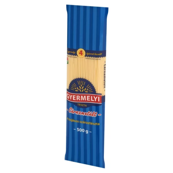 Gyermelyi cérnametélt 4 tojásos száraztészta 500 g