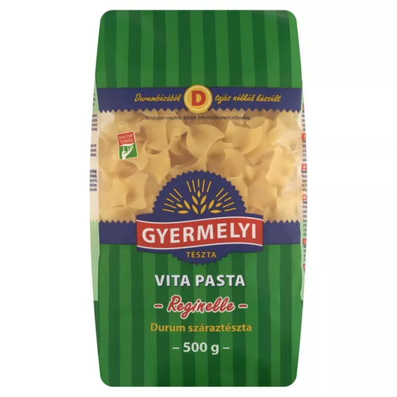 Gyermelyi Vita Pasta Reginelle durum száraztészta 500 g