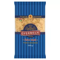 Gyermelyi fodros kocka 4 tojásos száraztészta 500 g