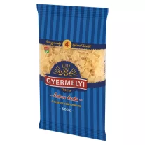 Gyermelyi fodros kocka 4 tojásos száraztészta 500 g