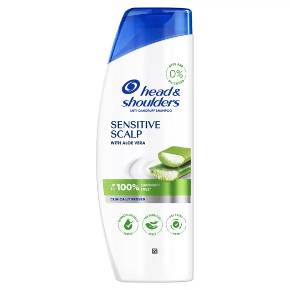 Head & Shoulders Sensitive Scalp Sampon Aloe Verával 400 ml Head & Shoulders Sensitive Scalp Sampon Aloe Verával 400 ml