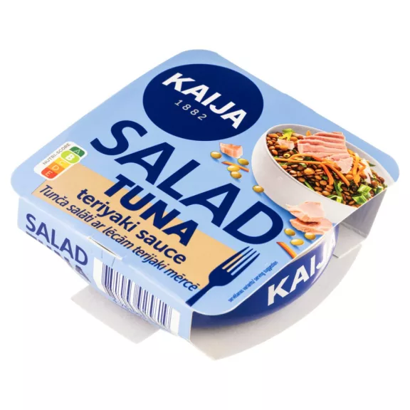 Kaija tonhal saláta lencsével teriyaki szószban 160 g Kaija tonhal saláta lencsével teriyaki szószban 160 g