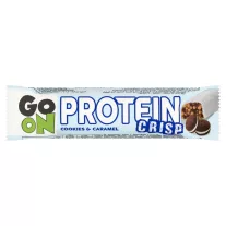   Sante Go On Protein Crisp szelet kekszarabokkal és karamellel fehér csokoládé bevonattal 50 g