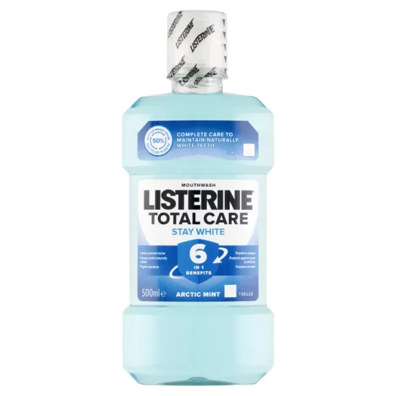 Listerine Total Care Stay White szájvíz 500 ml Listerine Total Care Stay White szájvíz 500 ml