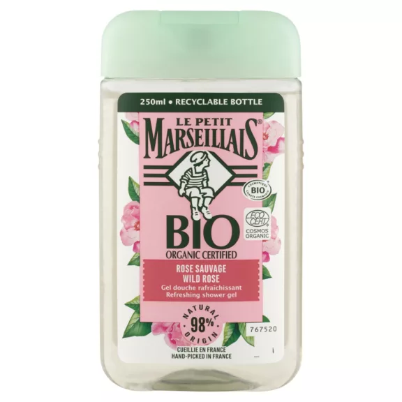 Le Petit Marseillais bio tanúsított vadrózsa tusfürdő 250 ml Le Petit Marseillais bio tanúsított vadrózsa tusfürdő 250 ml