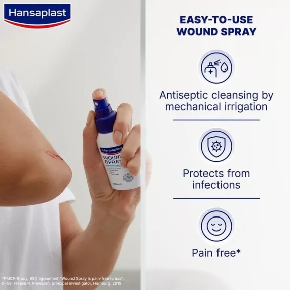 Hansaplast sebfertőtlenítő spray 100 ml Hansaplast sebfertőtlenítő spray 100 ml