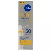   NIVEA Q10 Anti-Wrinkle Expert nappali arcápoló UV fluid FF50 40 ml