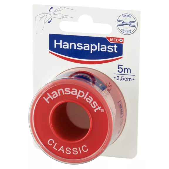 Hansaplast Classic ragtapasz 5 m x 2,5 cm Hansaplast Classic ragtapasz 5 m x 2,5 cm