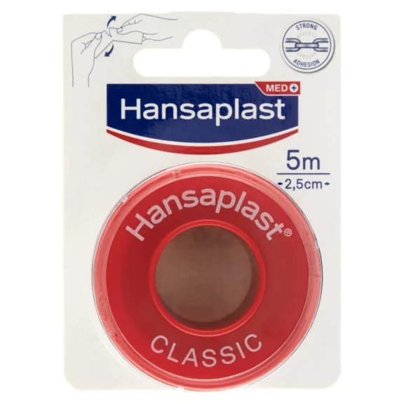 Hansaplast Classic ragtapasz 5 m x 2,5 cm Hansaplast Classic ragtapasz 5 m x 2,5 cm