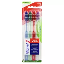 Signal Triple Action puha fogkefe 4 db