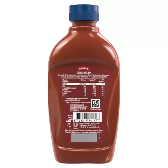 Globus csemege ketchup 477 g