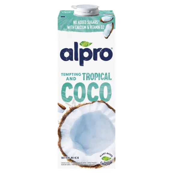 Alpro kókuszital rizzsel hozzáadott kalciummal és vitaminokkal 1 l Alpro kókuszital rizzsel hozzáadott kalciummal és vitaminokkal 1 l