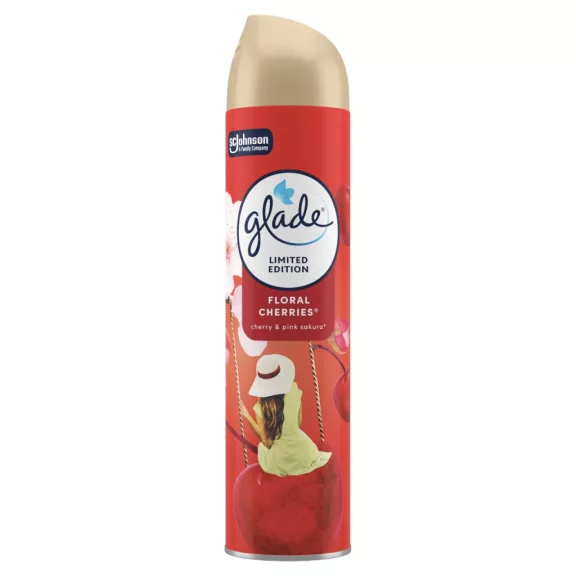 Glade Floral Cherries légfrissítő aeroszol 300 ml Glade Floral Cherries légfrissítő aeroszol 300 ml