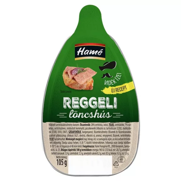 Hamé reggeli löncshús 105 g Hamé reggeli löncshús 105 g