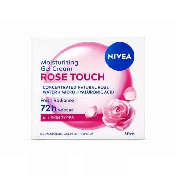 NIVEA Rose Touch Hidratáló Krém-Gél 50 ml NIVEA Rose Touch Hidratáló Krém-Gél 50 ml