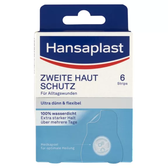 Hansaplast Second Skin Protection Hidrokolloidos sebtapasz 6 db Hansaplast Second Skin Protection Hidrokolloidos sebtapasz 6 db