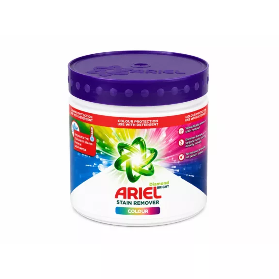 Ariel Diamond Bright Color folteltávolító por 500 g Ariel Diamond Bright Color folteltávolító por 500 g