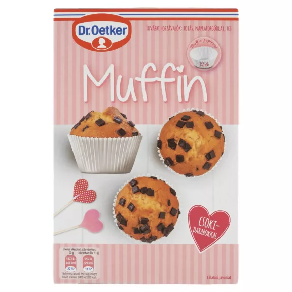 Dr. Oetker Muffin süteménypor 380 g Dr. Oetker Muffin süteménypor 380 g