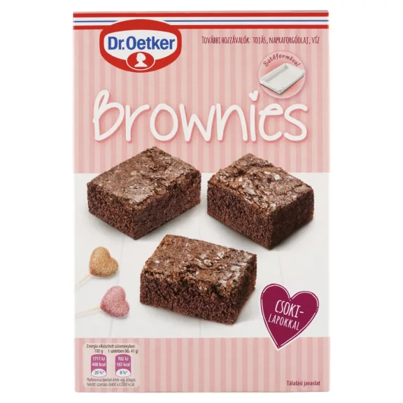 Dr. Oetker Brownies süteménypor 436 g Dr. Oetker Brownies süteménypor 436 g