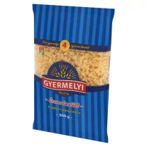 Gyermelyi csavartmetélt 4 tojásos száraztészta 500 g
