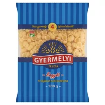 Gyermelyi kagyló 4 tojásos száraztészta 500 g