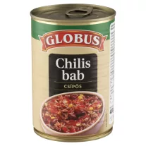 Globus csípős Chilis Bab 400 g