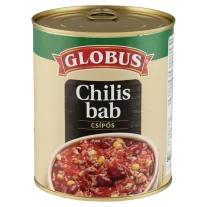 Globus csípős Chilis Bab 840 g