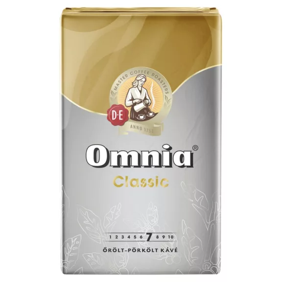 Douwe Egberts Omnia Classic őrölt pörkölt kávé 1 kg Douwe Egberts Omnia Classic őrölt pörkölt kávé 1 kg