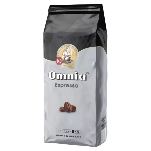 Douwe Egberts Omnia Espresso szemes pörkölt kávé 1 kg Douwe Egberts Omnia Espresso szemes pörkölt kávé 1 kg