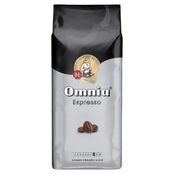 Douwe Egberts Omnia Espresso szemes pörkölt kávé 1 kg Douwe Egberts Omnia Espresso szemes pörkölt kávé 1 kg