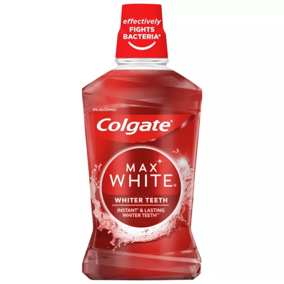 Colgate Max White szájvíz fogfehérítő hatással 500 ml Colgate Max White szájvíz fogfehérítő hatással 500 ml