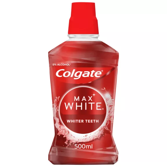Colgate Max White szájvíz fogfehérítő hatással 500 ml Colgate Max White szájvíz fogfehérítő hatással 500 ml