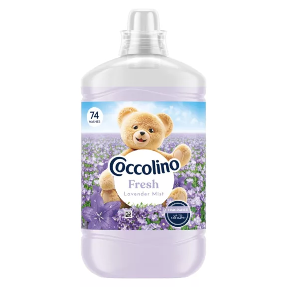 Coccolino Fresh Lavender Mist öblítőkoncentrátum 74 mosás 1702 ml Coccolino Fresh Lavender Mist öblítőkoncentrátum 74 mosás 1702 ml